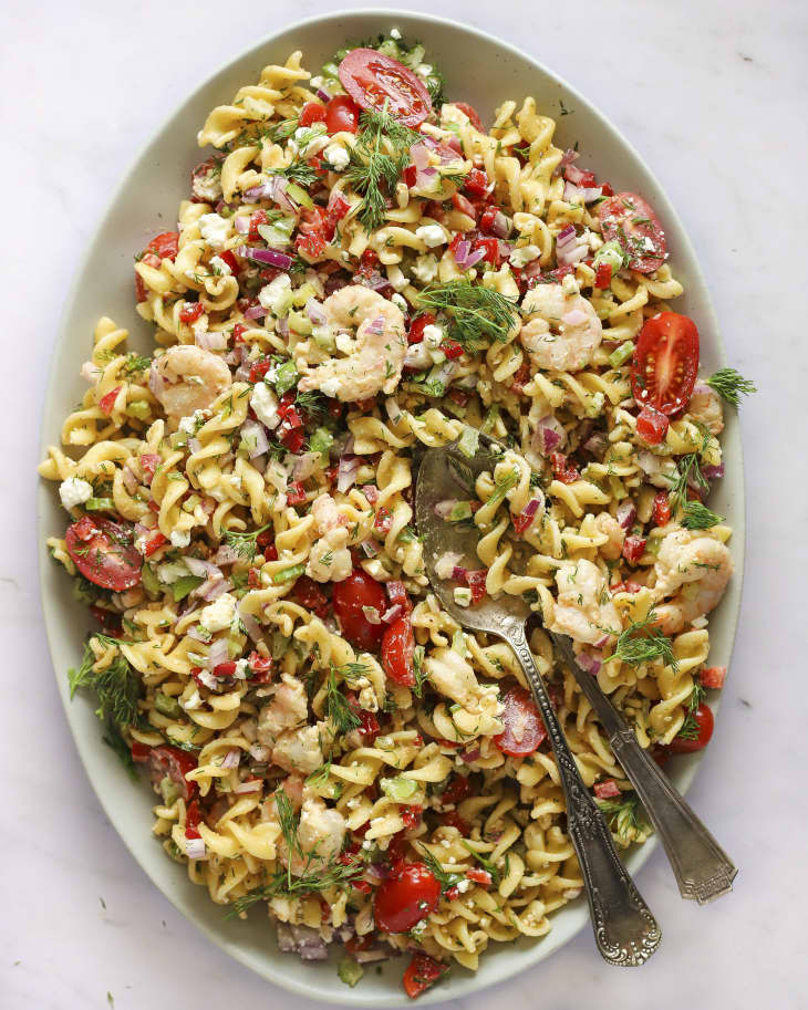 Shrimp Pasta Salad Is the Ultimate MakeAhead Summer Dish